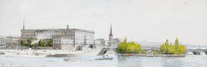 View over Stockholm Castle by Anna Palm de Rosa
